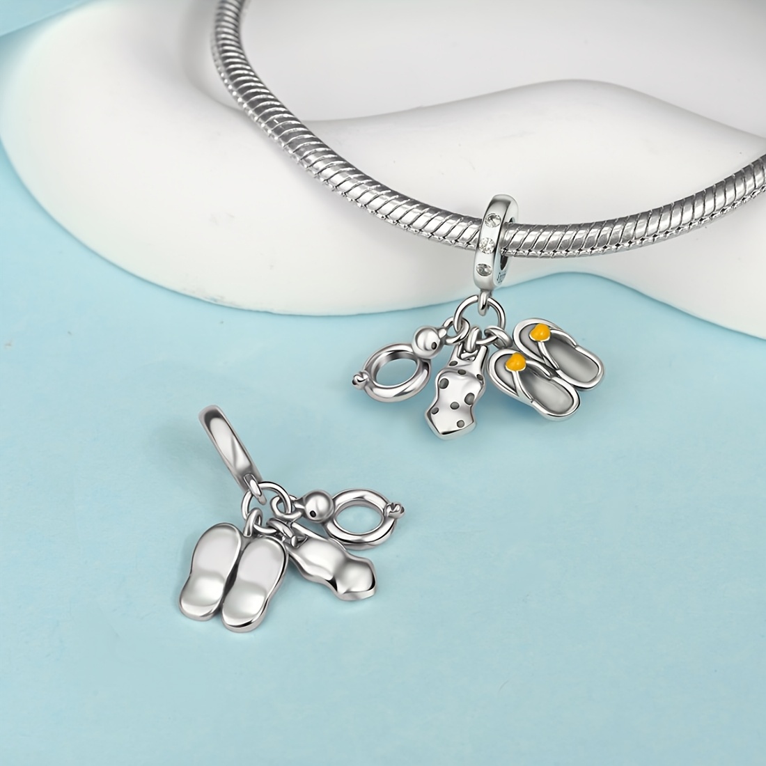 Women's 925 Silver Summer Pendant Gift Set